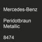 Preview: Mercedes-Benz, Peridotbraun Metallic, 8474.